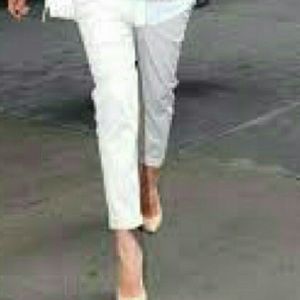 💥Banana Republic White Pants size 8